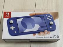 【新品未使用】Nintendo Switch Lite 本体【ブルー】2024年5月購入　ニンテンドウスイッチライト　任天堂_画像1
