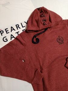 【未使用】PEARLY GATES　パーリーゲイツ　ロゴパーカー4