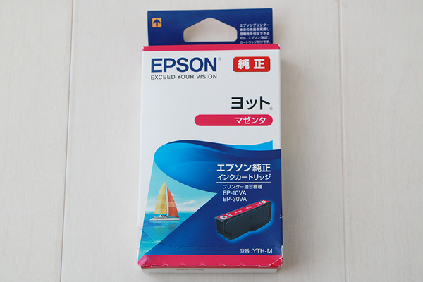 ＜ エプソン 純正 ＞ EPSON インクカートリッジ ヨット YTH-M マゼンタ 1個 ＜ 未使用 ＞