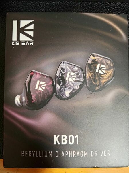 【イヤホン】KBEAR KB01 3.5mm ベリリウム 1DD