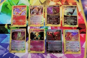 ポケモンカード ブラッキー セレビィカブトプス Kabutops Umbreon Ho-oh Tyranitar pokmon trading card game eカード 英語 海外版