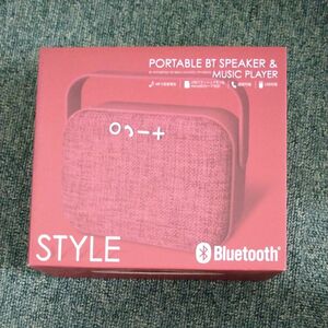 STYLE 　ポータブルBTスピーカー&ミュージックプレーヤースタイル　Bluetooth