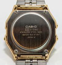 ●電池交換済 稼働品●CASIO チープカシオ A159W ゴールドカラー デジタル 腕時計●チプカシ_画像7