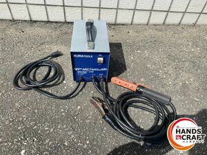 ◇【ジャンク品扱い】イクラ IS-H40BF 小型アーク溶接機 100V 使用率10% 溶接棒φ1.4〜φ1.6mm 出力40A