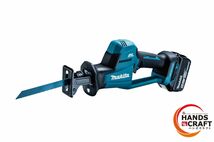 ▽【送料無料】【未使用品】makita マキタ JR189DRGX 充電式レシプロソー バッテリー(BL1860B)2個 充電器(DC18RF) ケース付き_画像1