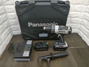 ▽【中古品】パナソソニック EZ7450 充電ドライバドリル バッテリー(EZ9L54)×2個 充電器(EZ0L81)付き フルセット Panasonic
