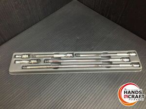 スナップオン Snap-on 1/4 エクステンションバー6本セット TMXWP11/8/6/4/2/1【中古】