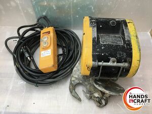 ◇【ジャンク品扱い】RYOBI リョービ WI-61C 電動ウィンチ 60kg 100V 揚程20ｍ (2)