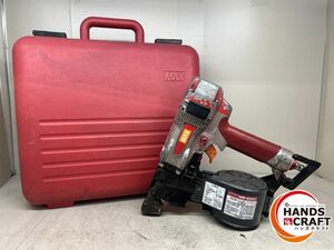 ♪ MAX 高圧釘打ち機 中古 HN-65Z1 ケース 保護メガネ マックス【中古】