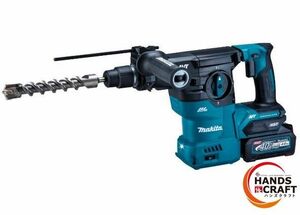 ☆makita マキタ　40Vmax 30mm充電式ハンマドリル HR008GRMX 40V4.0Ah×2 充電器 純正 SDSプラスシャンク 未使用 純正品