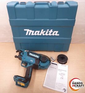 ★ マキタ 充電式 鉄筋結束機 本体+ケース+ワイヤ(おまけ) 14.4V/18V 中古品 TR180D 充電器/バッテリは別売り makita