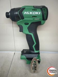 ♪HiKOKI WH12DD 10.8V コードレスインパクトドライバ 本体のみ ハイコーキ【中古】