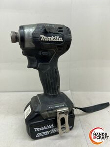 ♪ マキタ インパクトドライバ 18V 中古 TD173D ブラック 本体 バッテリー×1 makita【中古】