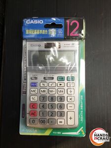 V[ unused goods / storage goods ]CASIO calculator JF-120GT-N 12 column [ used ]