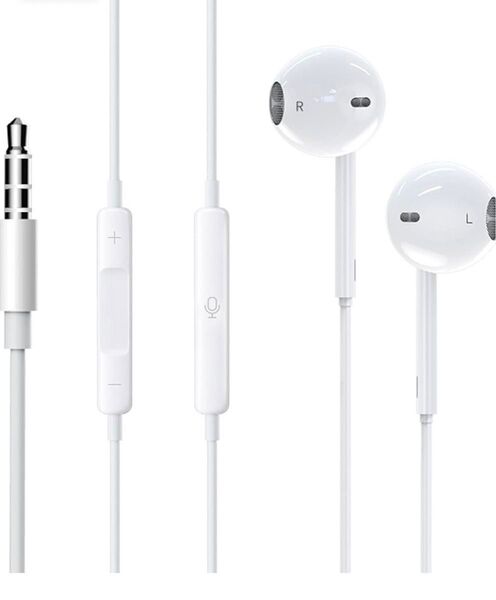 有線イヤホン 3.5mmジャック マイク付き