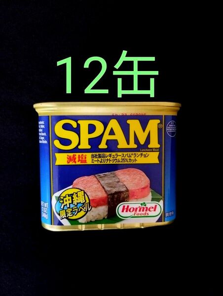 SPAM スパム 減塩 340g 12缶