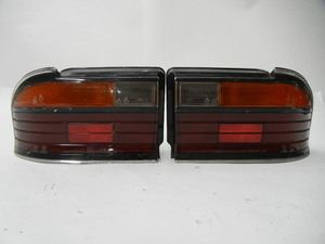 (S020) Mitsubishi original E39A Galant VR4 tail light lamp left right set STANLEY used 