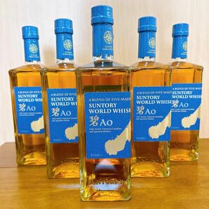【6本セット】サントリー 碧 Ao ウイスキー SUNTORY ワールド WHISKY ワールドウイスキー