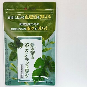 和漢の森　桑の葉＆茶カテキンの恵み　120粒 血糖値　脂肪　ダイエット サプリ サプリメント #漢方セレクト　