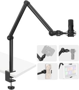 Hemmotop камера arm микрофонная стойка arm зажим фиксация цельный максимальный нагрузка 2kg планшет смартфон arm 360°
