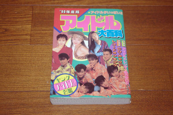 ◇1990年度版　アイドル大百科　ケイブンシャ　即決送料無料