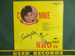 Connie Francis ： Swingin' Show 10'' (( 10インチ Jazz Vocal / Night And Day / 落札5点で送料当方負担