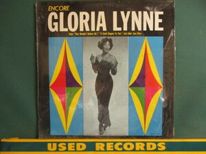 Gloria Lynne / Jesse Melvin Band ： Encore LP (( Jazz Vocal / 歌入りは2曲のみ / 落札5点で送料当方負担