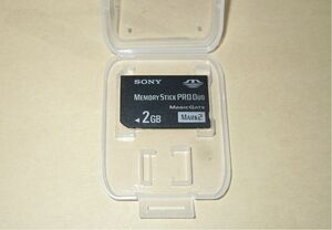 SONY【２ＧＢ】メモリースティック PRO Duo MARK２・・◆中古動作品