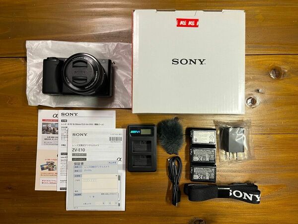  ◆SONY//ソニー◆ミラーレス一眼　ZV-E10 vlogカメラ//美品