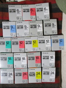 * King Jim Tepra PRO tape each size 20ps.@USED