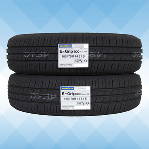 165/70R14 81S GOODYEAR グッドイヤー EFFICIENT GRIP ECO EG01 23年製 正規品 送料無料 2本税込 \9,800より 1