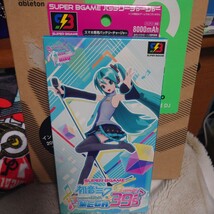 初音ミク Project DIVA MEGA39's スマホ用バッテリーチャージャー_画像1