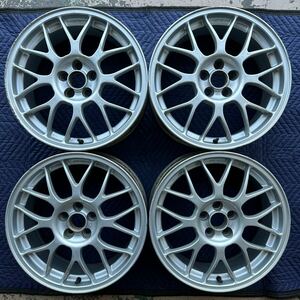 【641】BBS RG345 17インチ 7.0JJ 5穴 PCD100 4本セット FORGED スバル STI 鍛造 SUBARU