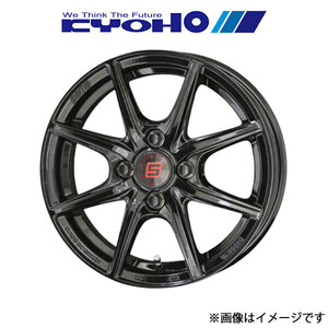 共豊 アルミホイール 1本 ザインEK アトレーワゴン S320G/S321G/S330G/S331G(14×4.5J 4-100 INSET45 ソリッドブラック)KYOHO SEIN EK