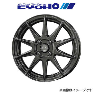 共豊 アルミホイール 1本 サーキュラー C10R フレアクロスオーバー MS41S(15×5.0J 4-100 INSET45 グロスブラック)KYOHO CIRCLAR C10R