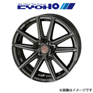 共豊 アルミホイール 1本 ザインSS スイフト ZC72S/ZD72S(16×6.0J 4-100 INSET40 ソリッドブラック)KYOHO SEIN SS