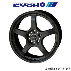 共豊 アルミホイール 1本 トレーサー GT-V BRZ ZD8(18×8.5J 5-100 INSET45 ガンブラック)KYOHO TRACER GT-V