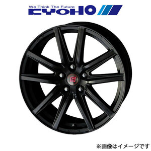 共豊 アルミホイール 1本 ザインSS インプレッサスポーツ GT2/GT3/GT6/GT7(17×7.0J 5-100 INSET55 ソリッドブラック)KYOHO SEIN SS