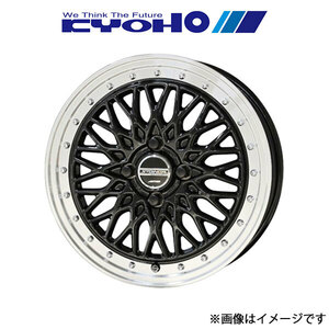 共豊 アルミホイール 4本 シュタイナー FTX ロードスター ND5RC(17×6.5J 4-100 INSET45 オニキスブラック)KYOHO STEINER FTX