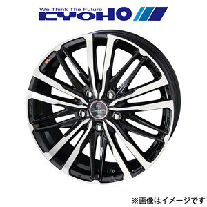 共豊 アルミホイール 1本 スマック クレスト オデッセイ RC1/RC2(17×7.0J 5-114.3 INSET53 サファイアブラックポリッシュ)KYOHO