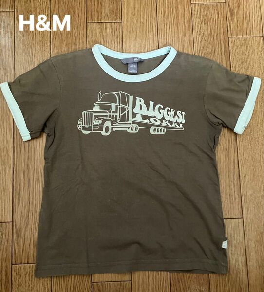 H&M Tシャツ 半袖Tシャツ BIGGEST LORRY 110