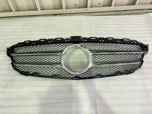 ベンツ Genuine W205 C180 C Class 前期 フロントGrille ラジエーターGrille Grille メッキ×Silverー 