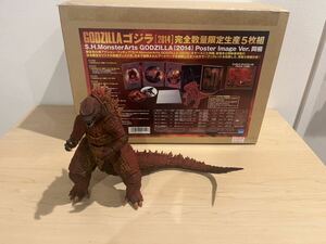 S.H.MonsterArts GODZILLA[2014] ポスターイメージ Poster Image Ver. 同梱 [Blu-ray]