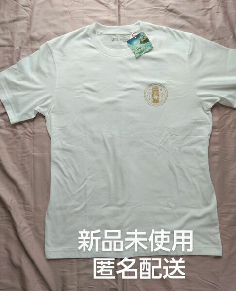 Tシャツ　ユニクロ　コラボ商品　ホワイト　サイズ：L　ゼルダの伝説　キングダム　新品未使用　匿名配送　