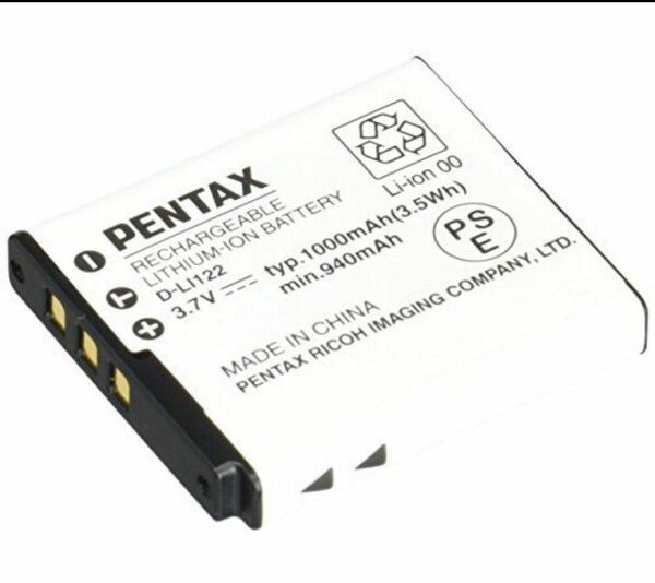 新品 pentax D-LI122 純正 D-LI68互換 pentax Q Q10 Q7 Q-S1 等に