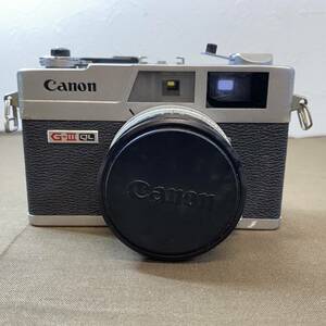 ●【MH-7308】ジャンク品 Canon キャノン Canonet QL17 G-Ⅲ G3 40mm f1.7 レンジファインダー コンパクト フィルムカメラ