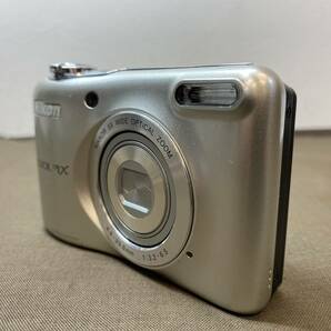 ●【MH-6799】中古品 訳アリ Nikon ニコン COOLPIX L32 コンパクトデジカメ クールピクス 乾電池式 稼働品 【レターパックプラス発送可】の画像3