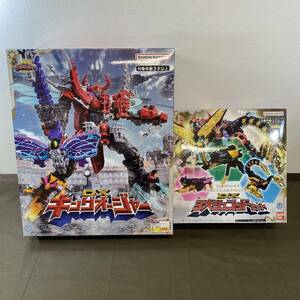 【MH-7232】未開封品 BANDAI バンダイ 王様戦隊キングオージャー DX キングオージャー DX 3大シュゴッドセット 2点セット