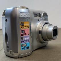 ●【MH-6800】中古品 Nikon ニコン COOLPIX E4100 コンパクトデジカメ クールピクス 乾電池式【レターパックプラス可】_画像2