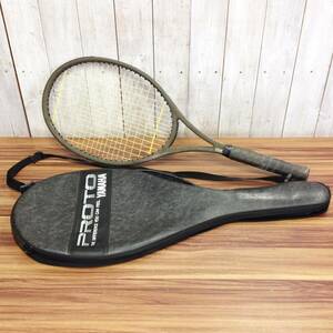 [MH-7371] used present condition goods YAMAHA Yamaha PROTO-02 hardball tennis racket USL 4 1/4 grip tape deterioration case attaching .
